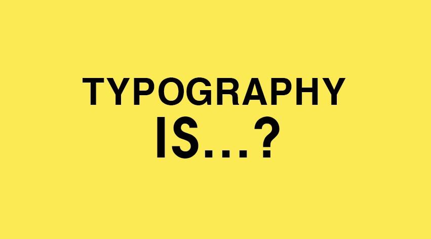 typography la gi