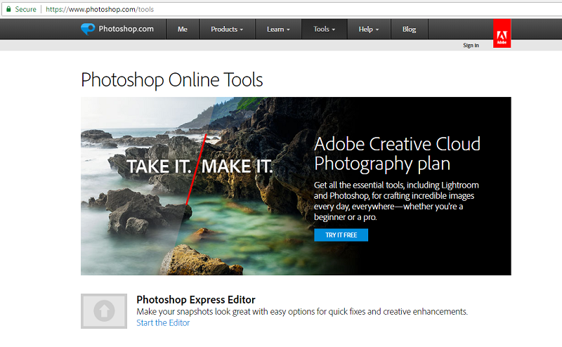 9 phần mềm photoshop online thân thiện với người dùng - FeduDesign