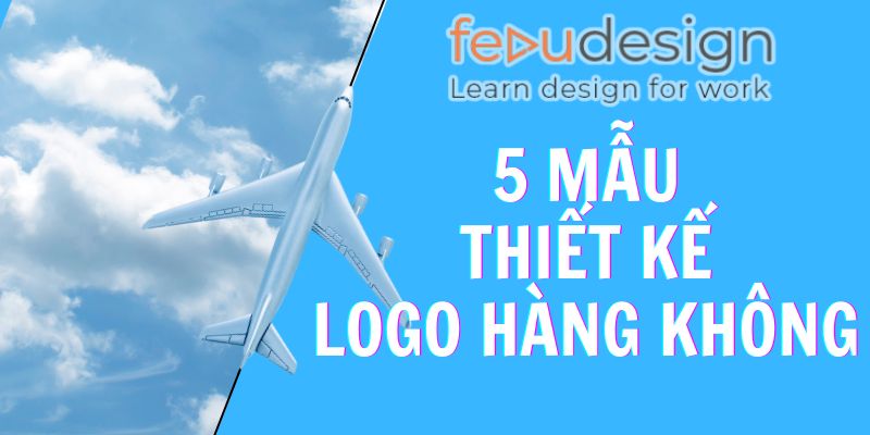 5 mẫu thiết kế logo hàng không