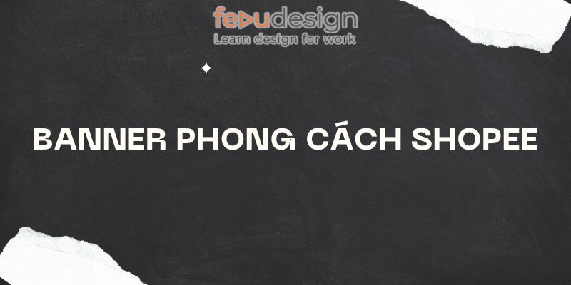 Banner phong cách shopee