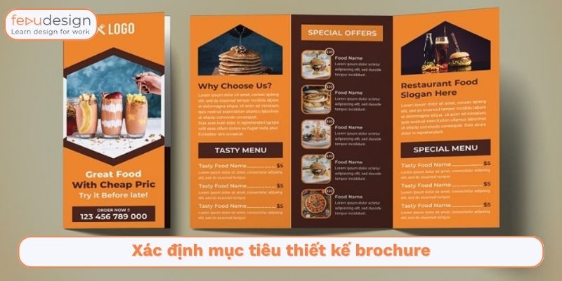 brochure quảng cáo