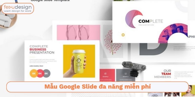 đa dạng mẫu gg slide