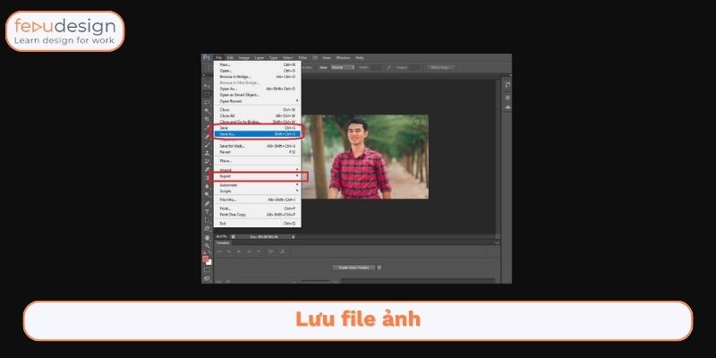 Hướng dẫn design ảnh Photoshop