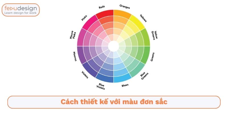 màu đơn sắc là gì