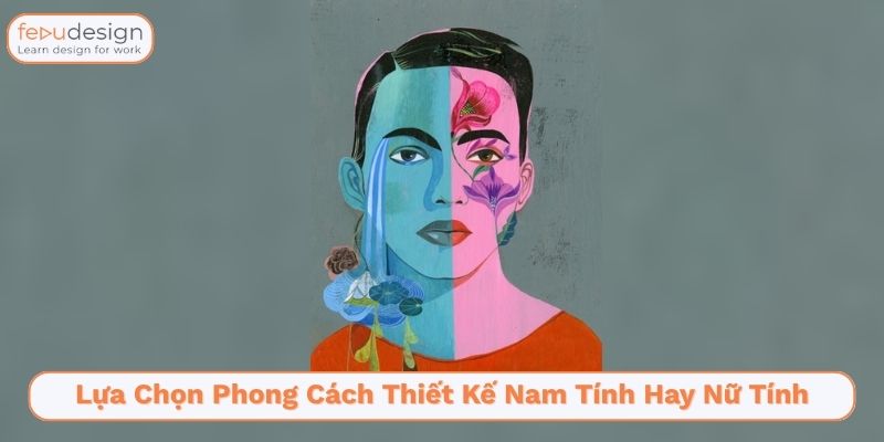 phong cách thiết kế nam tính