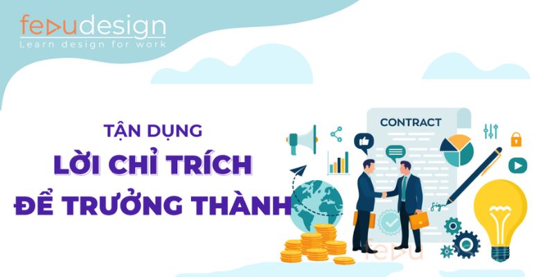 Tận dụng lời chỉ trích để trưởng thành