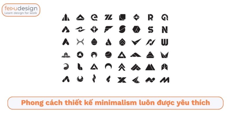 thiết kế logo minimalism