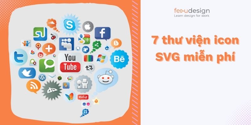 7 thư viện icon SVG miễn phí
