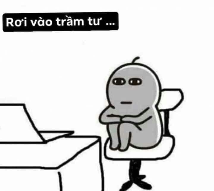 Đang nghĩ cách trả lời tin nhắn